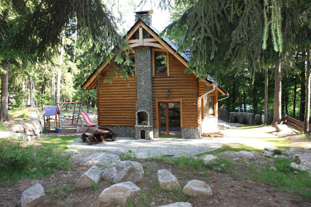 שצ'קלארסקה פוראובה Domek Letniskowy Lesna Chata חדר תמונה